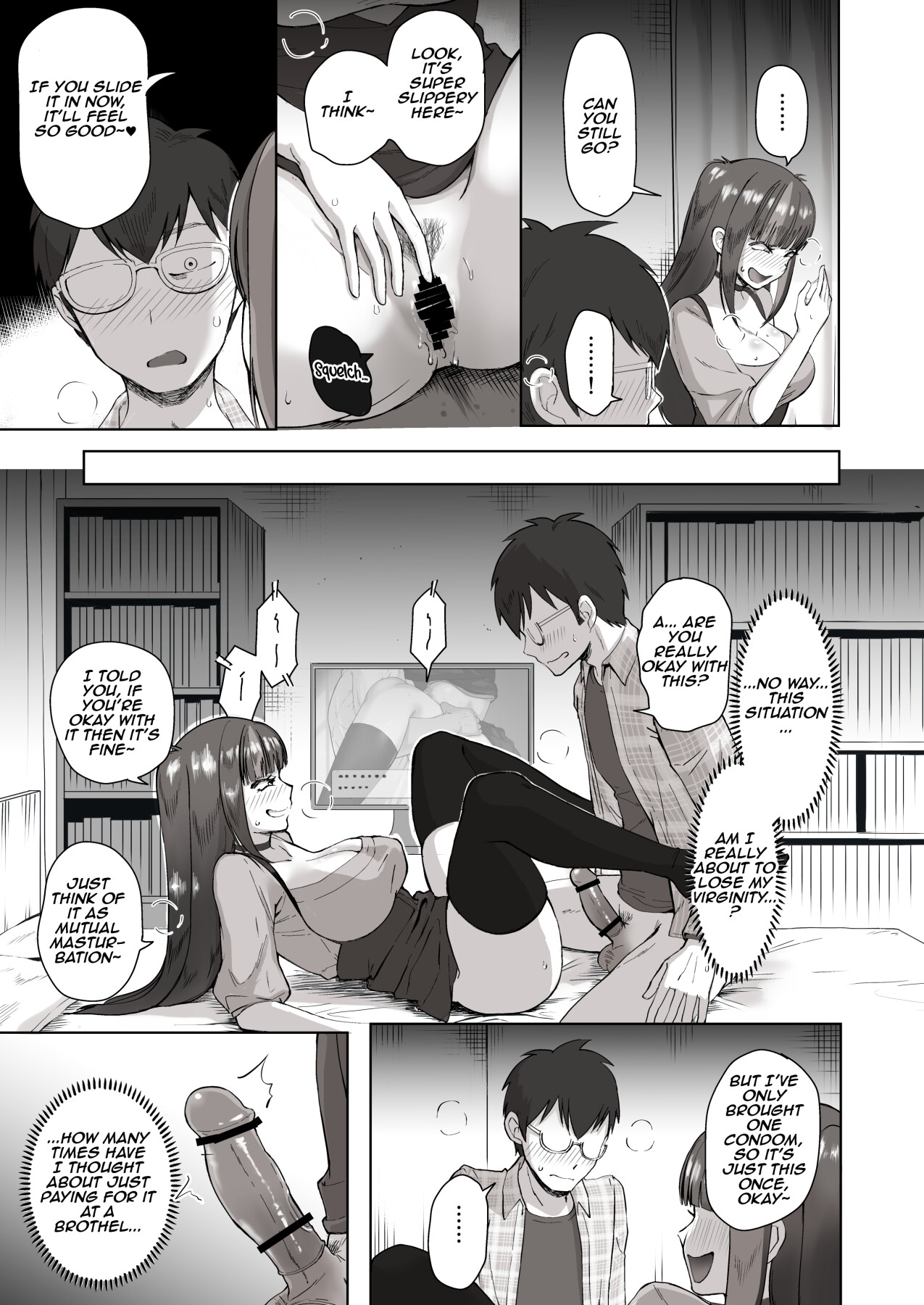 Hentai Manga Comic-When I Met My Follower I'd Been Passionately Talking About Eroge With Day and Night-Read-22